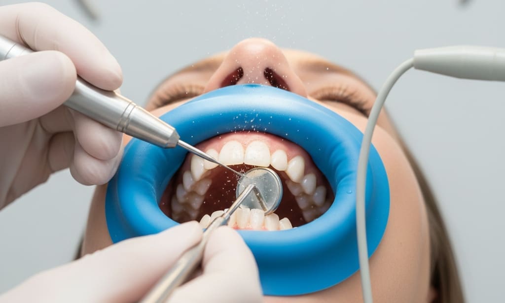 Professional dental scaling for healthy gums and teeth