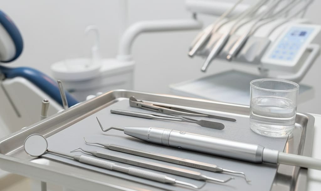 Dental instruments used for scaling and removing tartar
