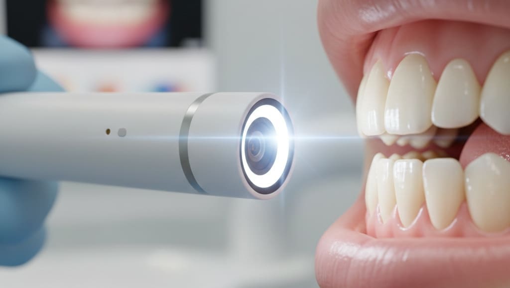 Digital imaging technology used in modern cosmetic dentistry
