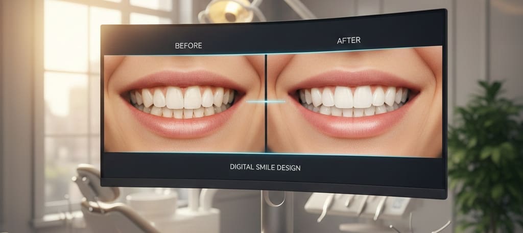 Digital imaging used in smile makeovers to preview cosmetic dental results
